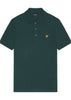 Lyle & Scott Polo's  Plain polo shirt - argyle teal 