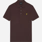 Lyle & Scott Polo's  Plain polo shirt - deep mahogany 