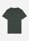 Lyle & Scott T-shirts  Plain t-shirt  - deep green 