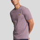 Lyle & Scott T-shirts  Plain t-shirt - highland mauve 