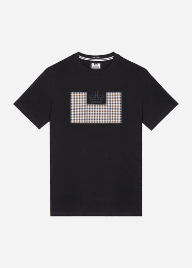 Weekend Offender T-shirts  Zapico - black mid house check 