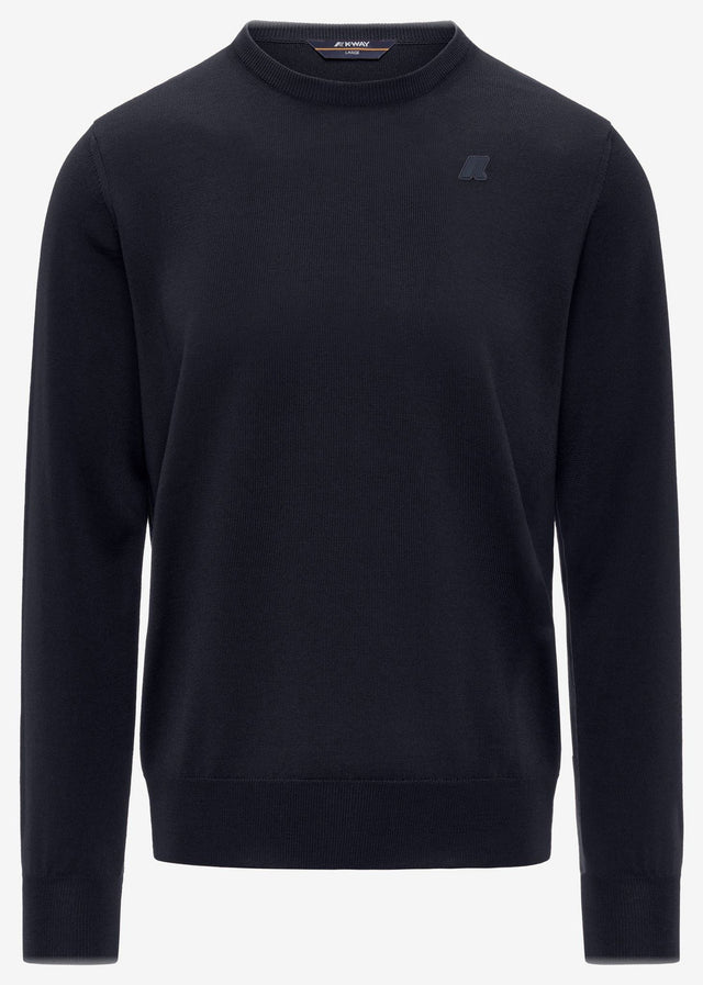 K-Way Sweaters Sebastien merino - blue depth