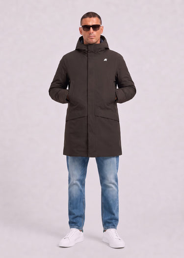 K-Way Jackets Jarno twill marmotta - black olive blue airforce