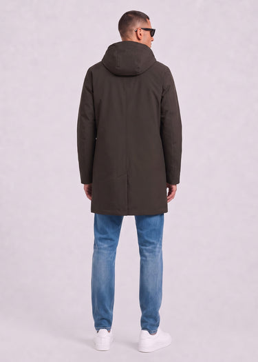 K-Way Jackets Jarno twill marmotta - black olive blue airforce