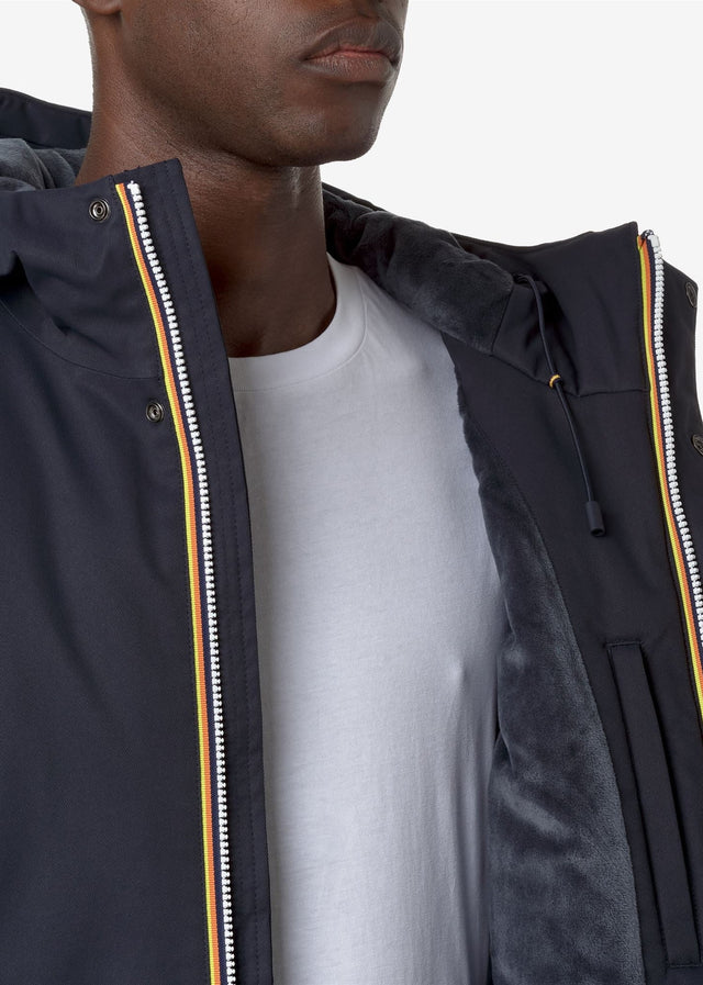 K-Way Jackets Jarno twill marmotta - blue d blue a