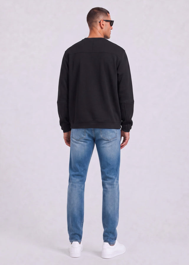 K-Way Sweaters Nael brushed pc - black pure