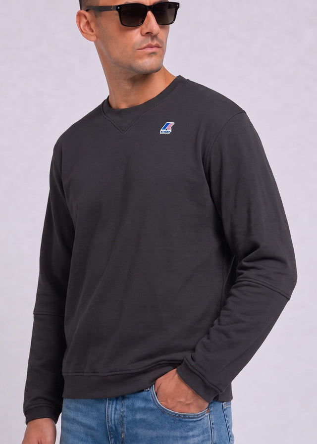 K-Way Sweaters Nael brushed pc - black pure
