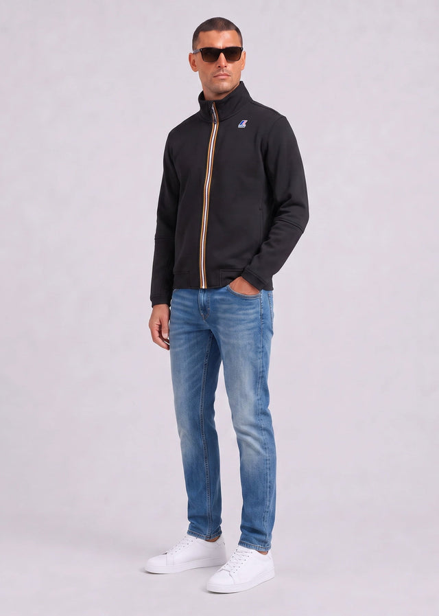 K-Way Cardigans Pepin brushed pc - black pure