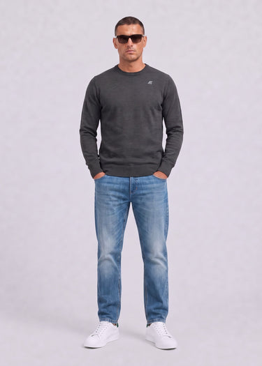 K-Way Sweaters Sebastien merino - grey md mel