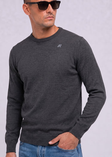 K-Way Sweaters Sebastien merino - grey md mel