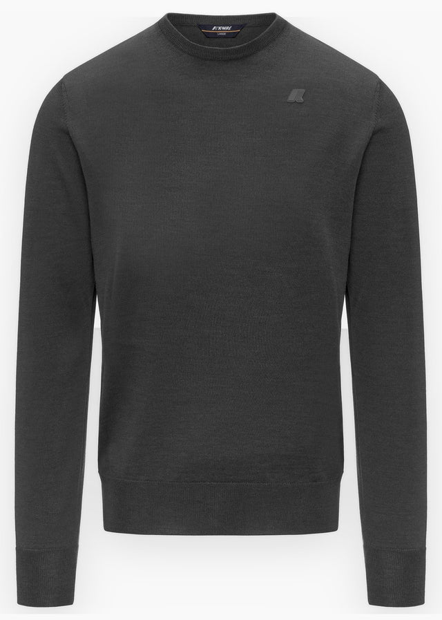 K-Way Sweaters Sebastien merino - grey md mel