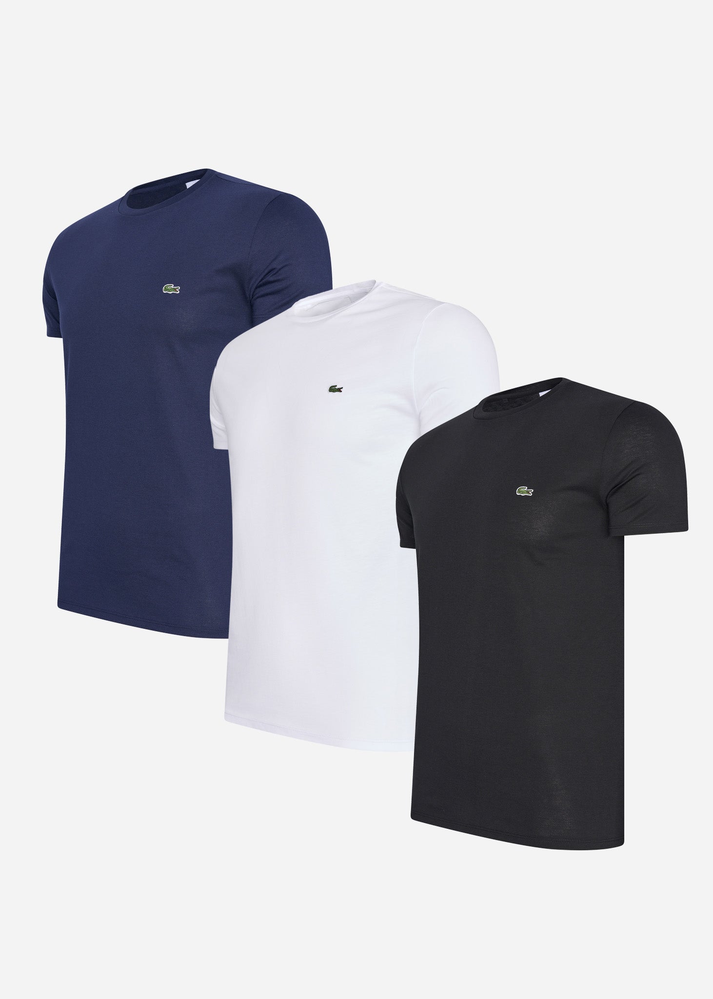 Lacoste T-shirts  Lacoste 3 Pack crewneck t-shirts 