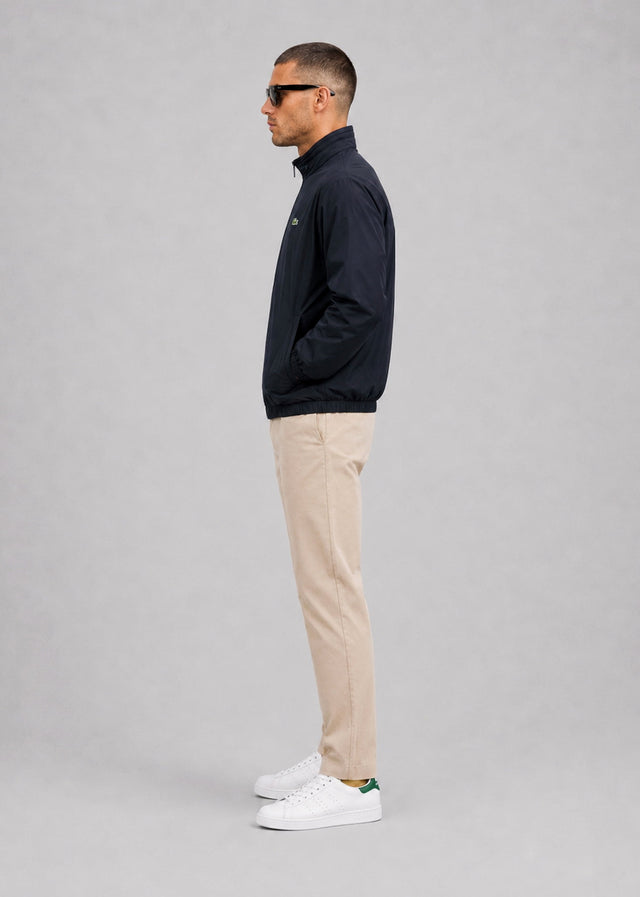 Lacoste Jackets Water repellent track jacket - blackbird