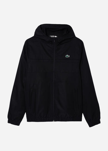 Lacoste Jassen Lacoste Jacket windrunner - black