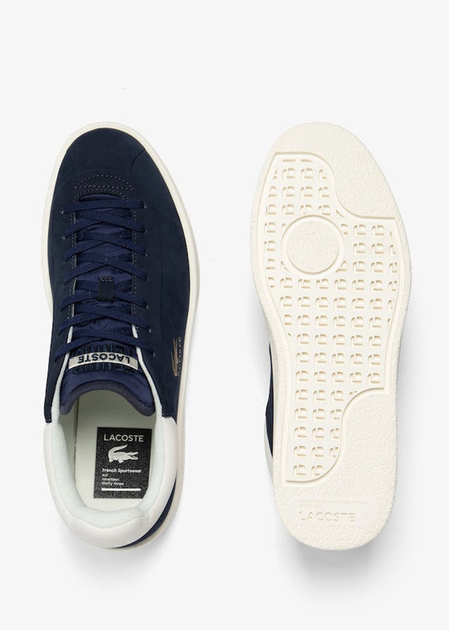 Lacoste Shoes  Baseshot - navy off white 