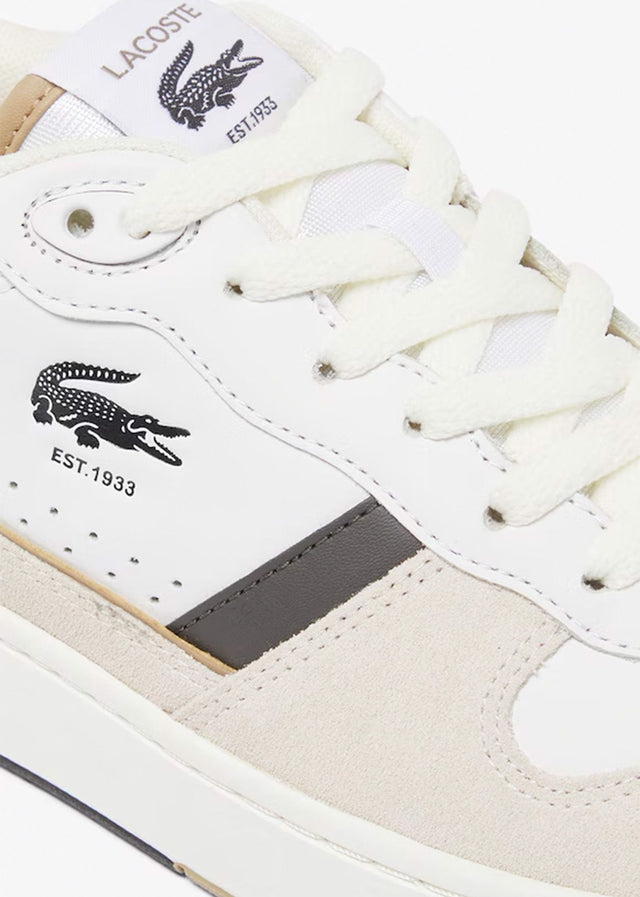 Lacoste Shoes T-clip set - white dark green