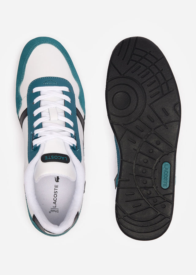 Lacoste Shoes  T-clip - white dark green 