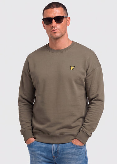 Lyle & Scott Truien Crew neck sweatshirt - khaki ash