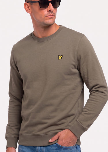 Lyle & Scott Truien Crew neck sweatshirt - khaki ash