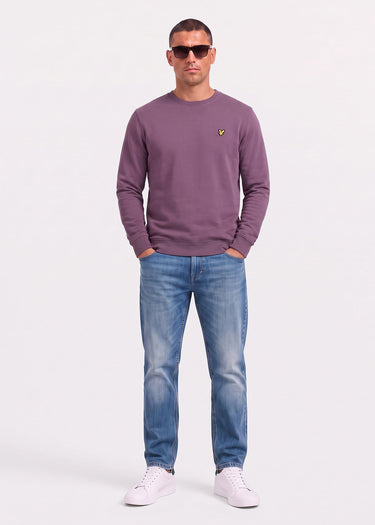 Lyle & Scott Truien Crew neck sweatshirt - noir plum