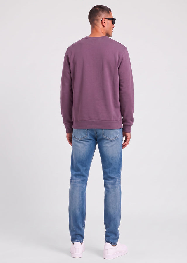 Lyle & Scott Sweaters Crew neck sweatshirt - noir plum