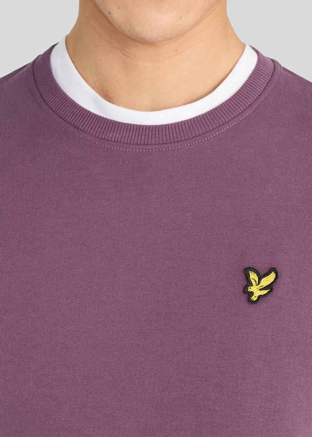 Lyle & Scott Sweaters Crew neck sweatshirt - noir plum
