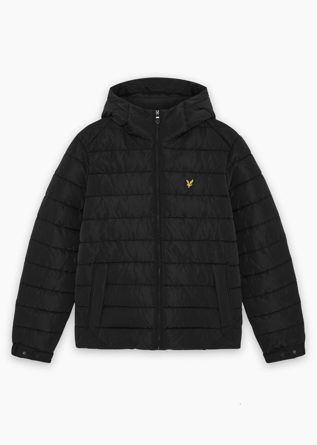 Lyle & Scott Jackets Hooded quilted jacket - jet black