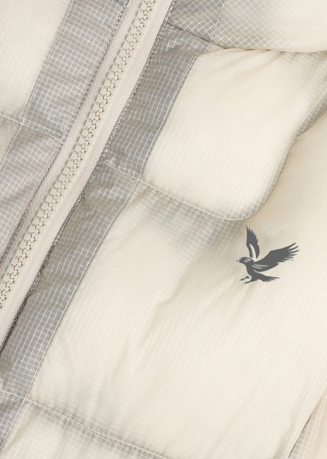Lyle & Scott Jackets Translucent puffer jacket - putty