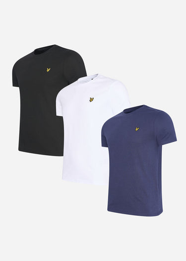 T-shirt Plain Lyle & Scott bleu ciel pour homme chez DM'Sports T-shirt Plain Lyle & Scott bleu ciel pour homme chez DM'Sports