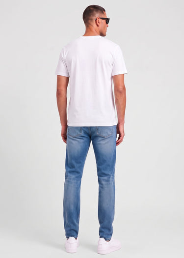 Lyle & Scott T-shirts Check eagle t-shirt - white