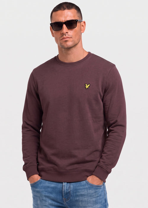 Crew neck sweatshirt - shelter brown