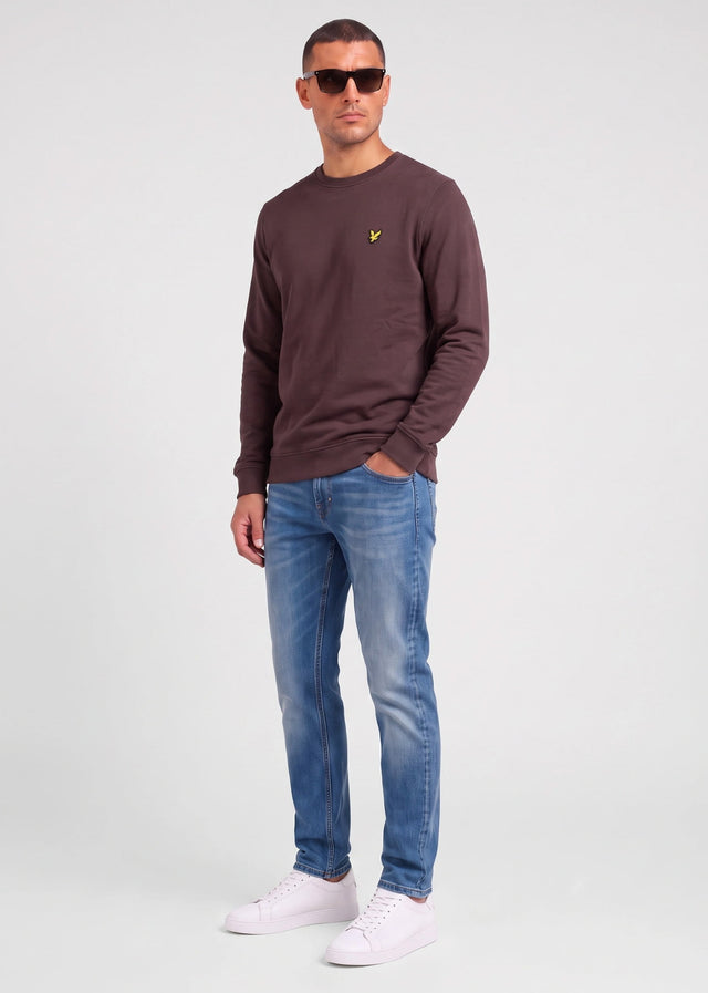 Lyle & Scott Sweaters Crew neck sweatshirt - shelter brown