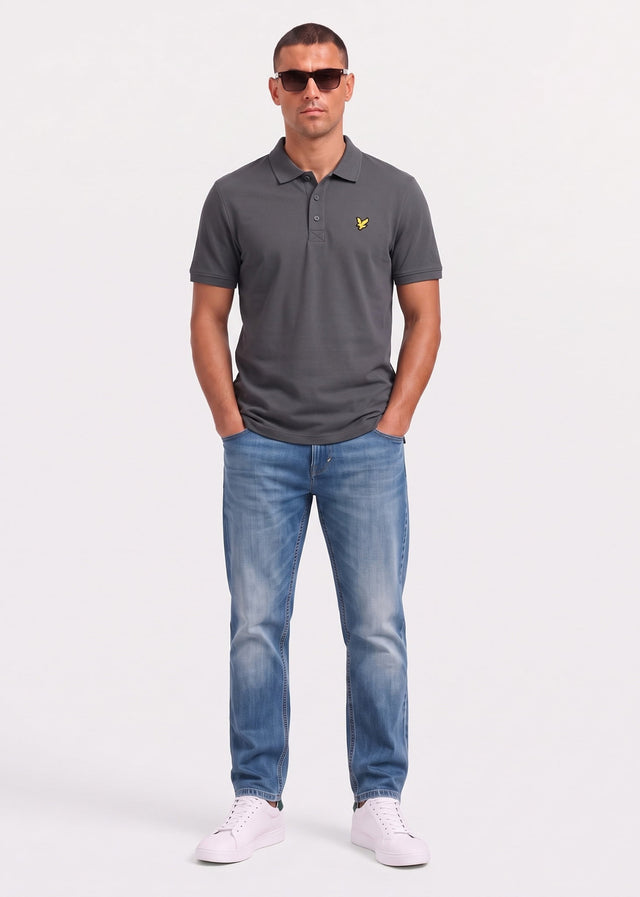 Lyle & Scott Polos Plain polo shirt - charcoal