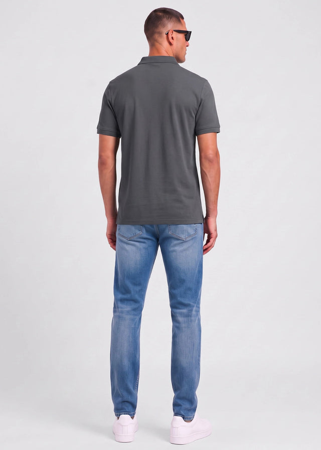 Lyle & Scott Polos Plain polo shirt - charcoal