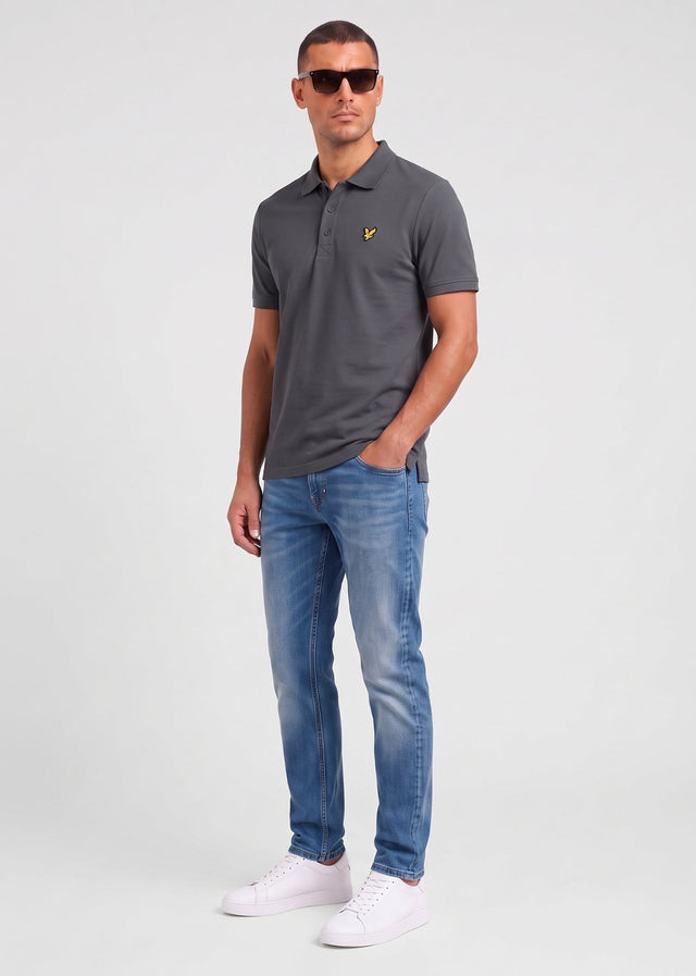 Lyle & Scott Polos Plain polo shirt - charcoal