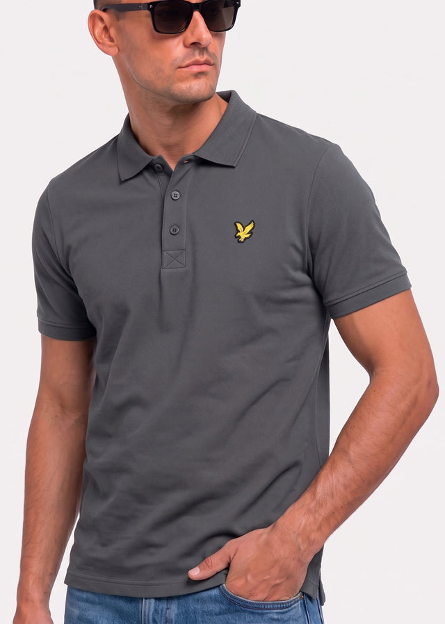 Lyle & Scott Polos Plain polo shirt - charcoal