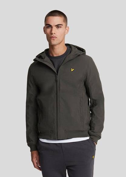 Lyle & Scott Jassen  Fleece back softshell jacket - gunmetal 