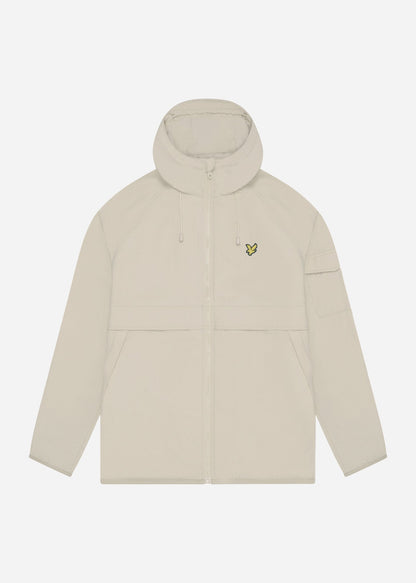 Lyle & Scott Jassen  Hooded windbreaker jacket - stone 