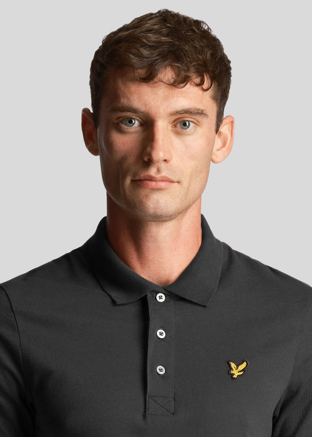 Lyle & Scott Polos  Plain polo shirt - gunmetal 