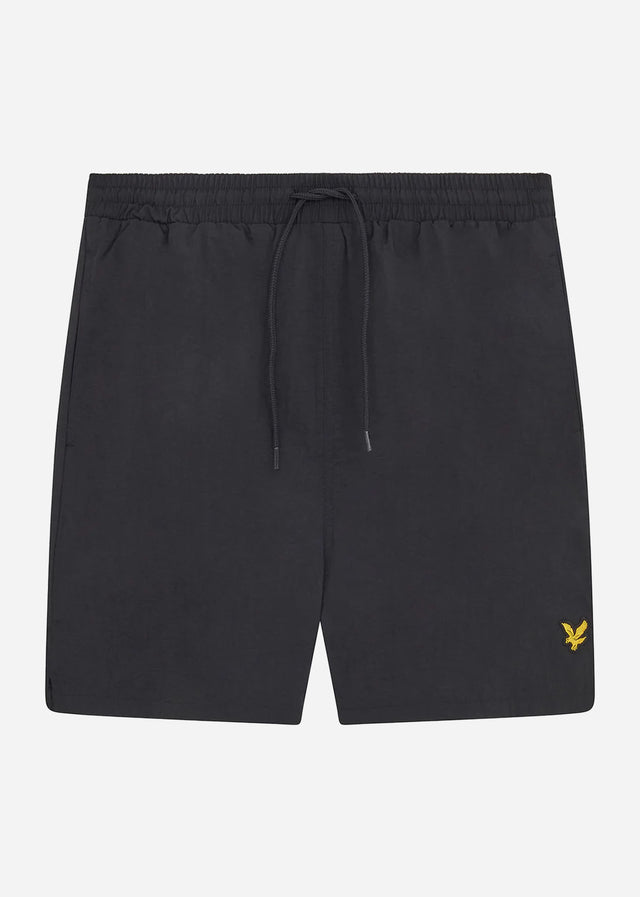 Lyle & Scott Swimwear  Plain swim short - jet black 