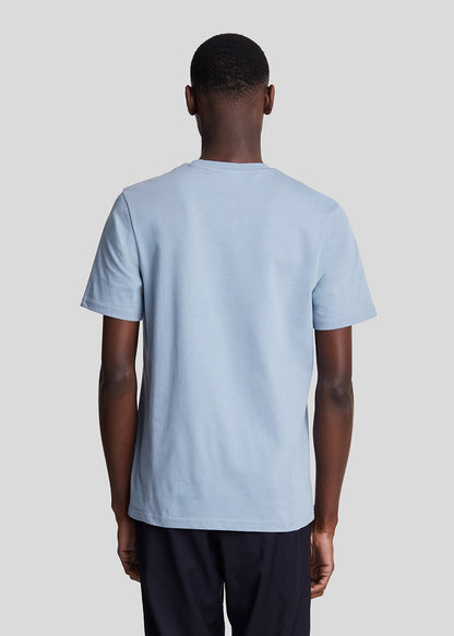 Lyle & Scott T-shirts  Plain t-shirt - crafted blue 