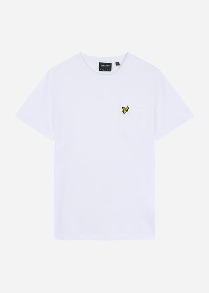 Lyle & Scott T-shirts  Pocket t-shirt - white 