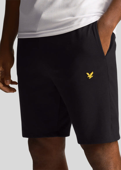 Lyle & Scott Korte Broeken  Sweat short - jet black 