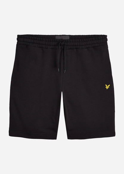 Lyle & Scott Korte Broeken  Sweat short - jet black 