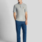 Lyle & Scott Polo's  Tipped polo shirt - slate blue white 
