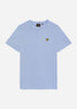 Lyle & Scott T-shirts  Tipped t-shirt - light blue white 