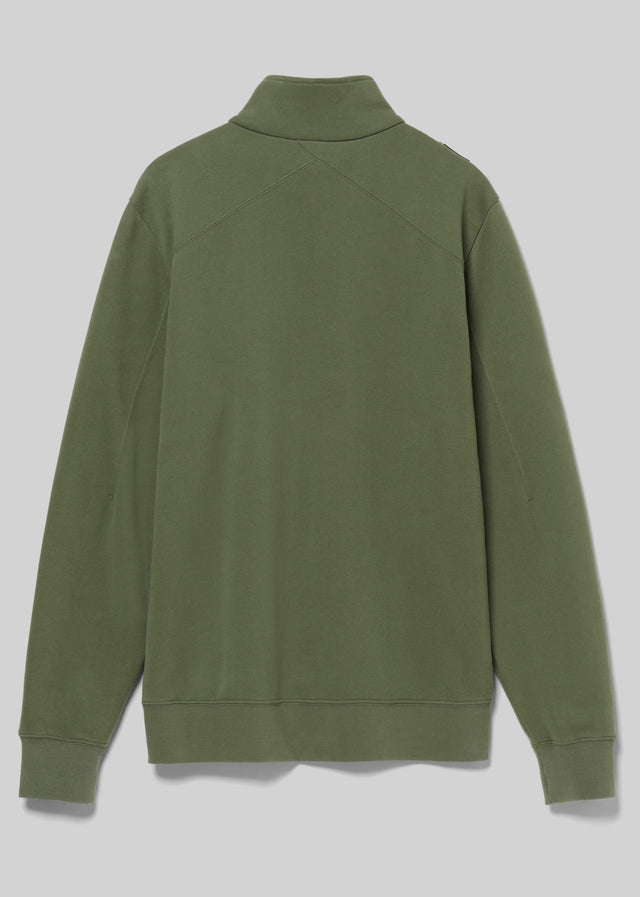 MA.Strum Sweaters Training quarter zip sweatshirt - bronze green