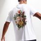 Acid flora t-shirt - white