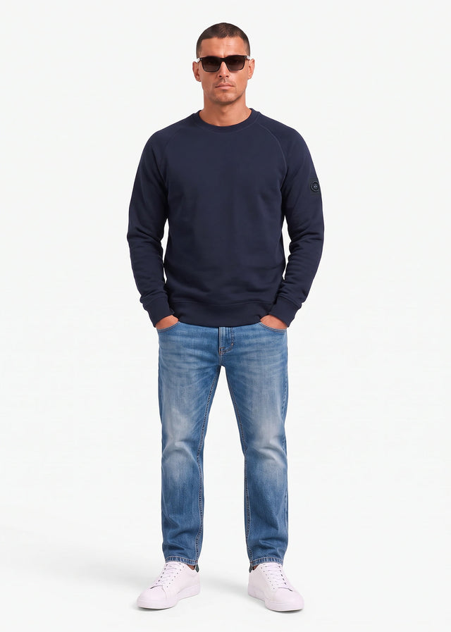 Marshall Artist Sweaters Siren crew sweat - navy
