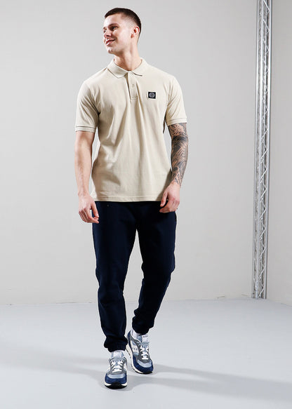 Marshall Artist Polo's  Siren ss polo - sandstone 